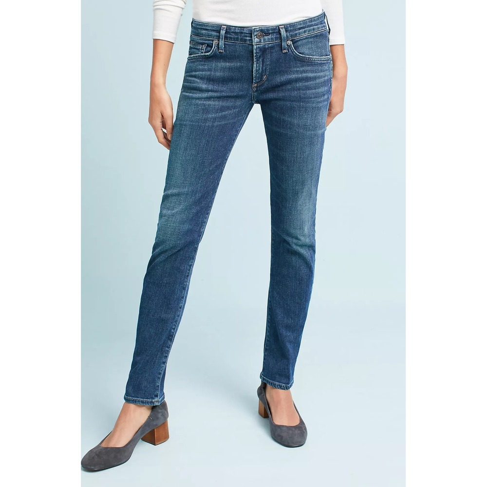 Citizens of Humanity Racer Low Rise Skinny Jeans Blue Size 27